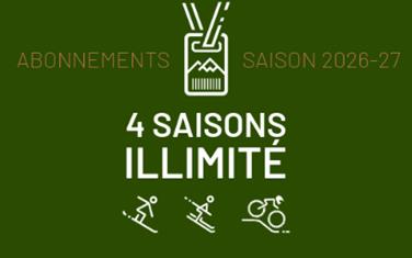 Image for: ABONNEMENT 4 SAISONS ILLIMITÉ